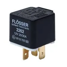 Flosser reducido rele 12v 20/30a 5 terminales, 87/87a 2262