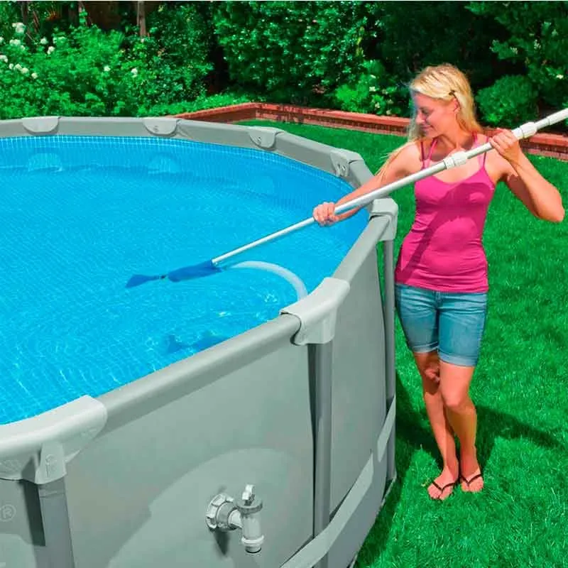 Kit de manteniemiento para piscina De lujo Intex con mango telescópico