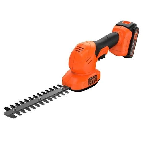 Kit Tijera cortacésped + arreglasetos con una baterí 18V 2Ah Litio Black+Decker BCSS18D1-QW