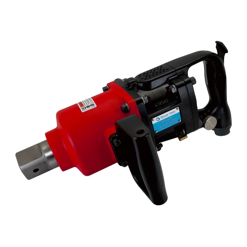 Llave de impacto neumática con mango en D 1-1/2" de doble martillo 3750 lb-pie | WS-220-8