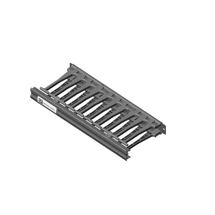 Motive Glacier Nieve Horizontal Cable Manager without Cable Pass-Through Ports 2U x 19" EIA W x 8.2"D CPI 35432-E02