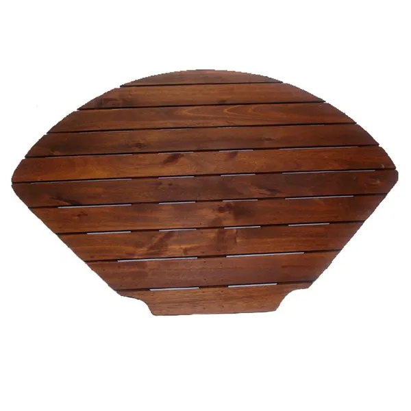 Tarima Eucalipto 72x96 cm Alaska redonda