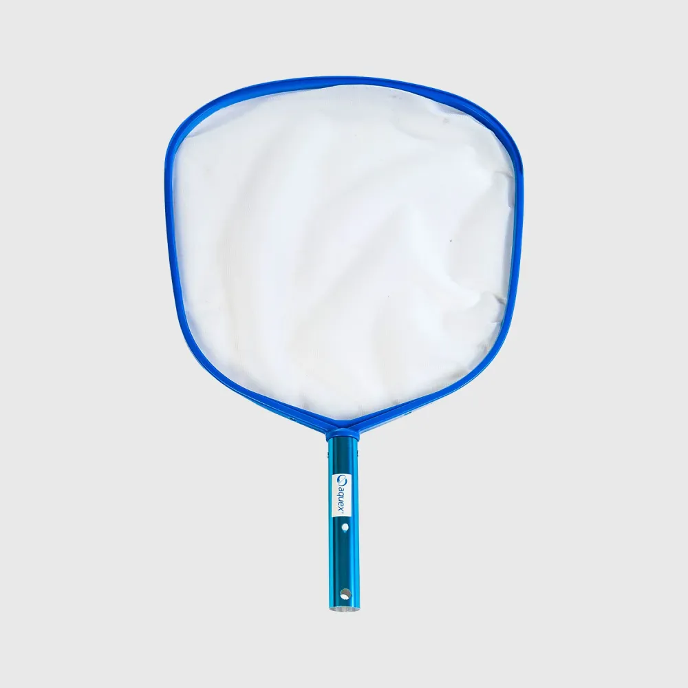 Cubierta Solar Red Tipo Pala Mango de Aluminio Marca Aquor Para Albercas, Piscinas y Spas