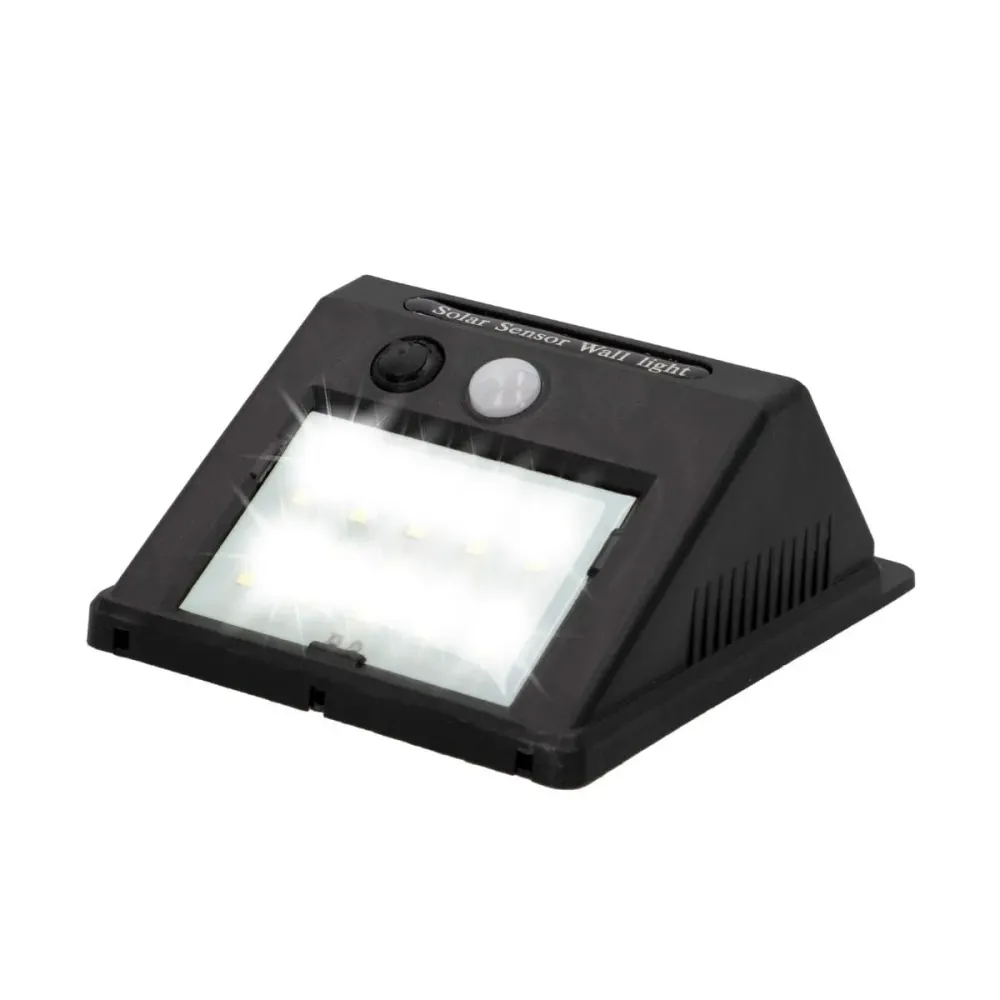 Aceite para Motor Aplique solar Aktive 8 LED sensor de movimiento negro 12,4x9,5x5 cm