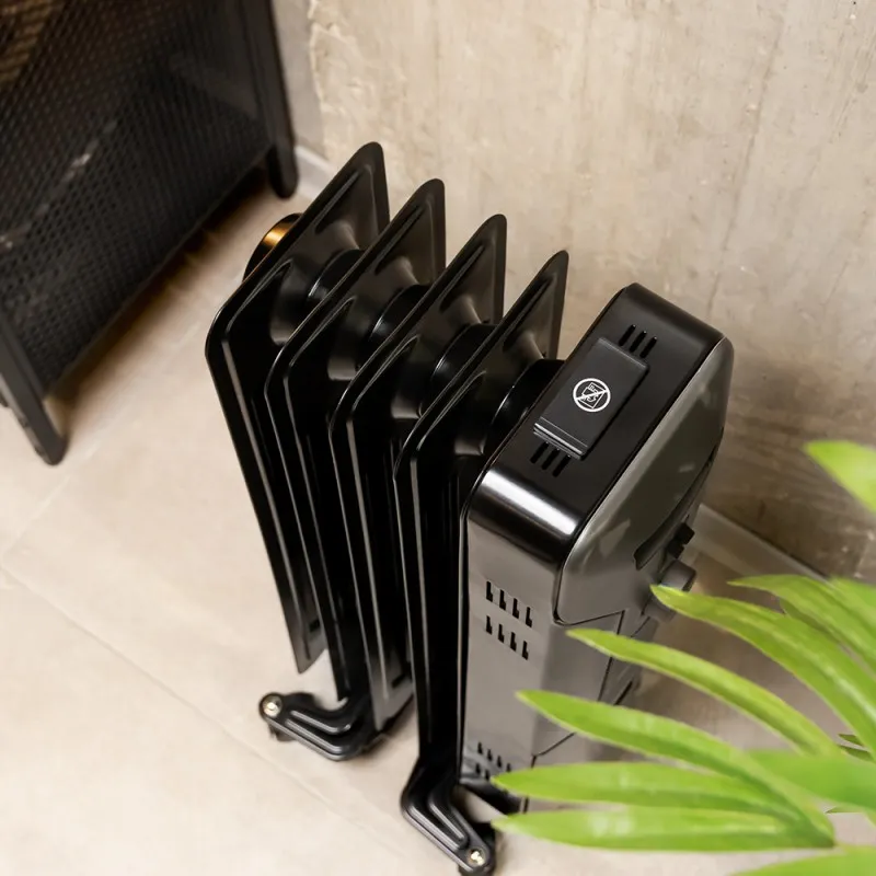 Cecotec radiador de aceite ready templado 5000 space black