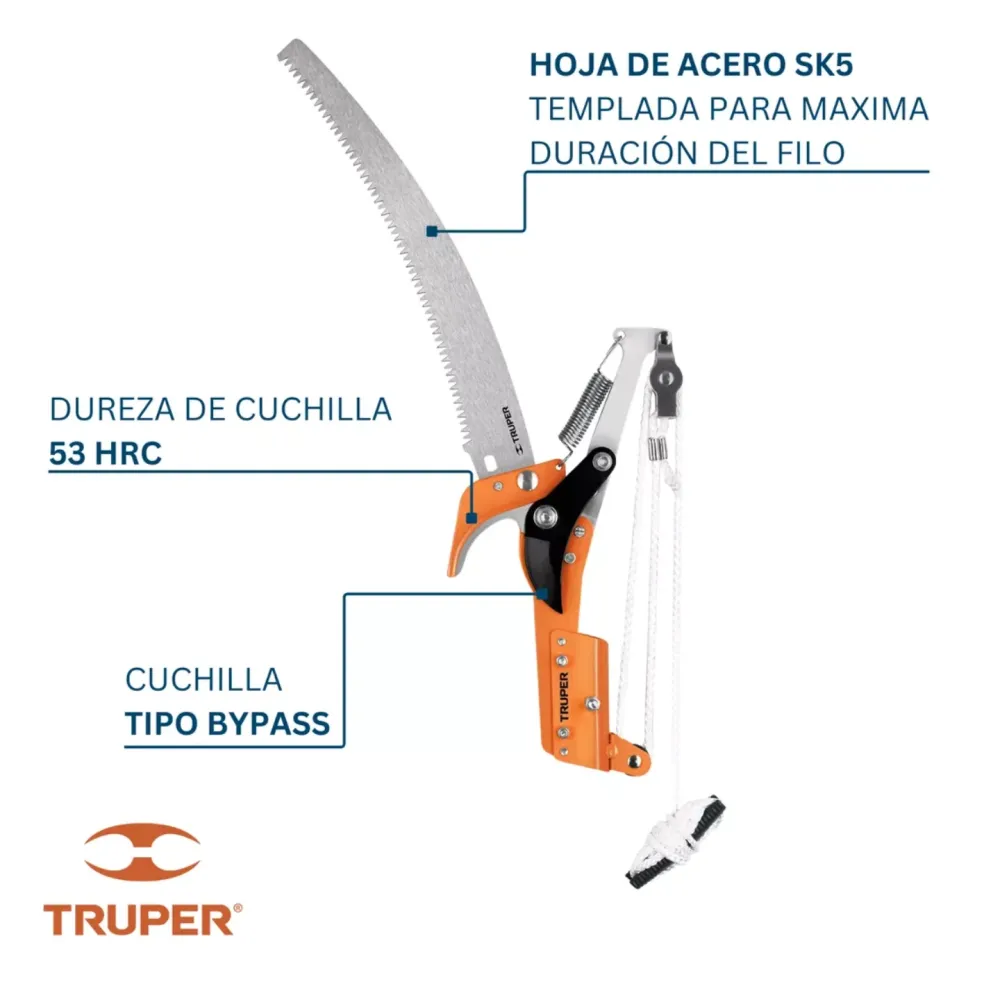 Cuchilla de Repuesto Tijera Para Podar Arboles En Altura Truper
