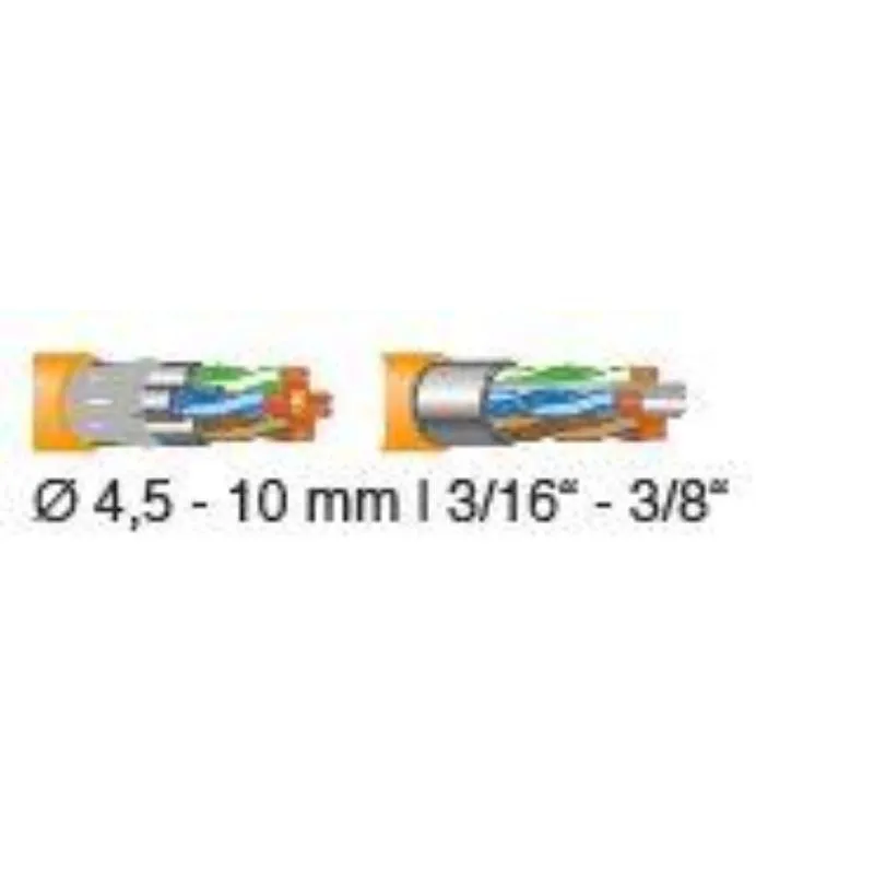 Mango Ergómico Alicate pelador - jokari - n° cat 1 - para pelar - sin protección eléctrica