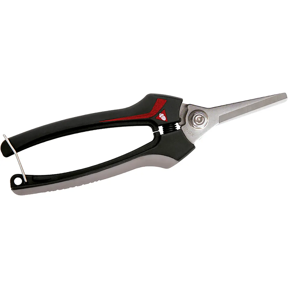 Mango Ergómico Tijera recolectora bellota 3621 inoxidable de hoja de 185mm recta y bimater