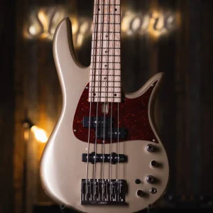 Profesional Certificado Fodera Monarch PJ 5 Classic Shoreline Tono oro 2020 - Bajo Eléctrico