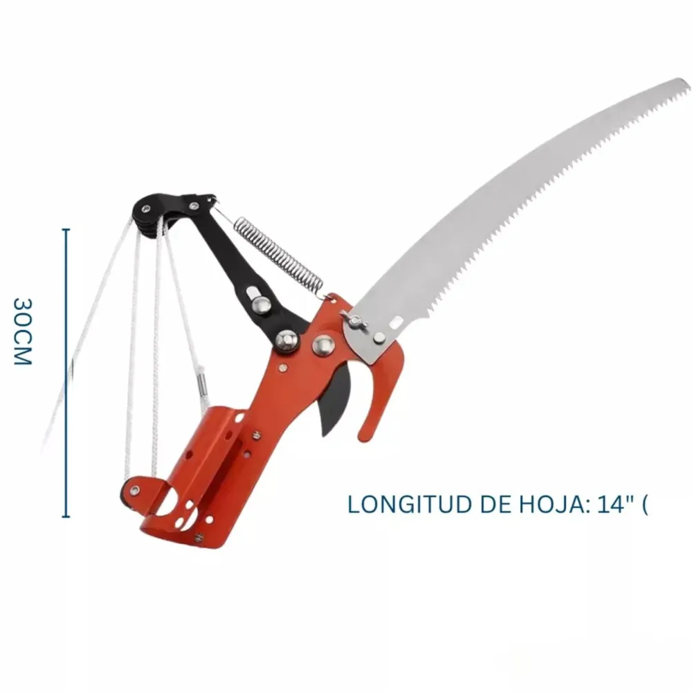 Tijera Para Podar Arboles En Altura Jaque con Funda de Transporte