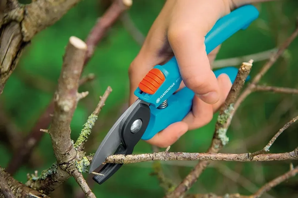 Tijeras de Podar Gardena Tradicional Bypass modelo 8754 – Corte Preciso de 18 mm