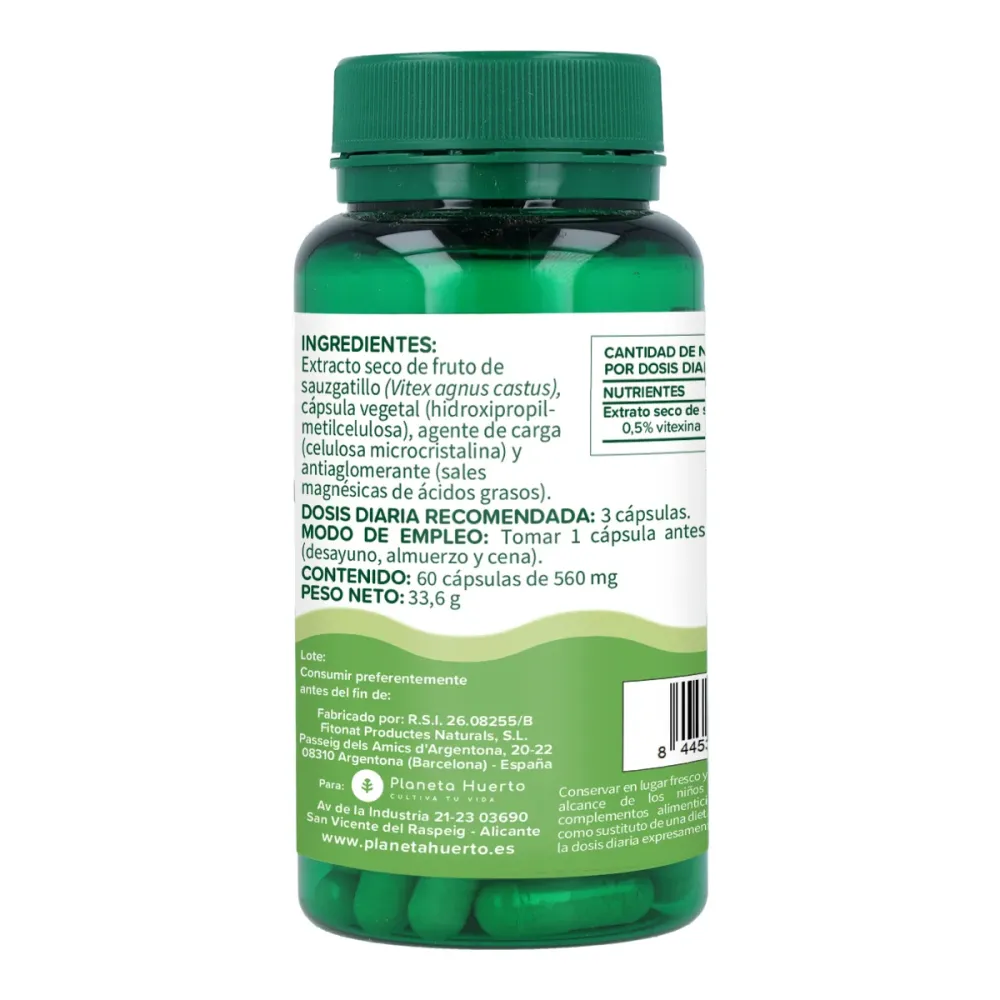 Compost Orgánico Vitex Planeta Huerto 60 cápsulas
