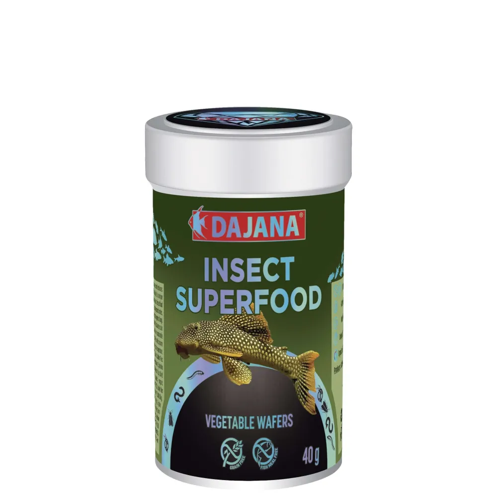 Fertilizante de Liberación Pastillas vegetales para peces de fondo INSECT SUPERFOOD