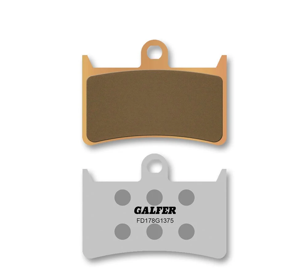 Humus de Lombriz Pastillas delanteras de freno sinterizadas sport FD178-G1375 (Yam) | Galfer