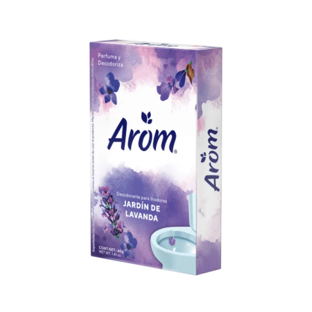 Mezcla para Cactus Arom Pastilla Inodoro Jardín de Lavanda 40 grs