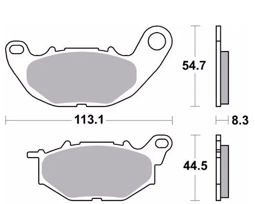 Pastillas delanteras sinterizadas 07YA52SA para Yamaha YZF-R / MT03 | Brembo sin Productos Químicos