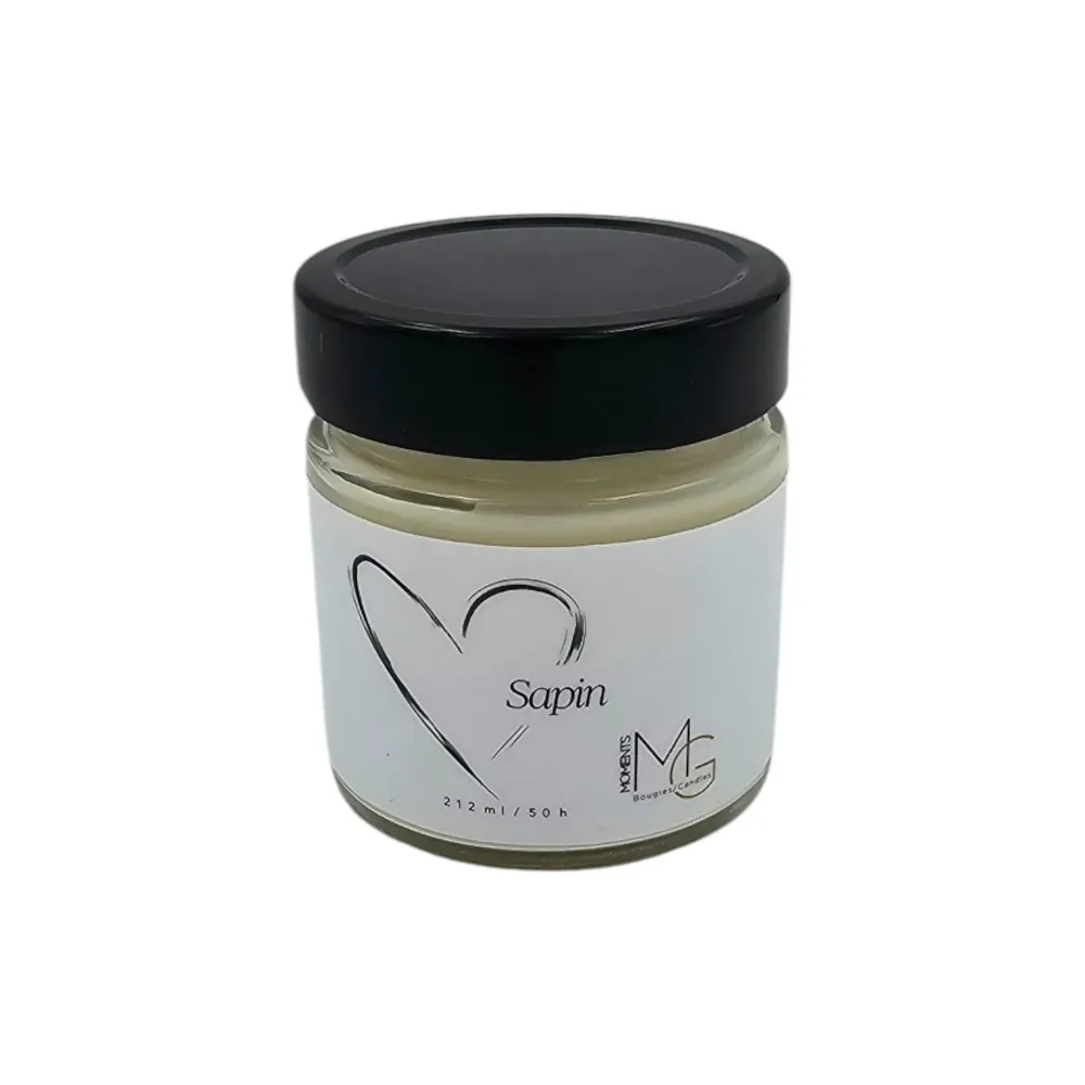 P'tites bougies Création - Bougie à la cire de soya - Sapin