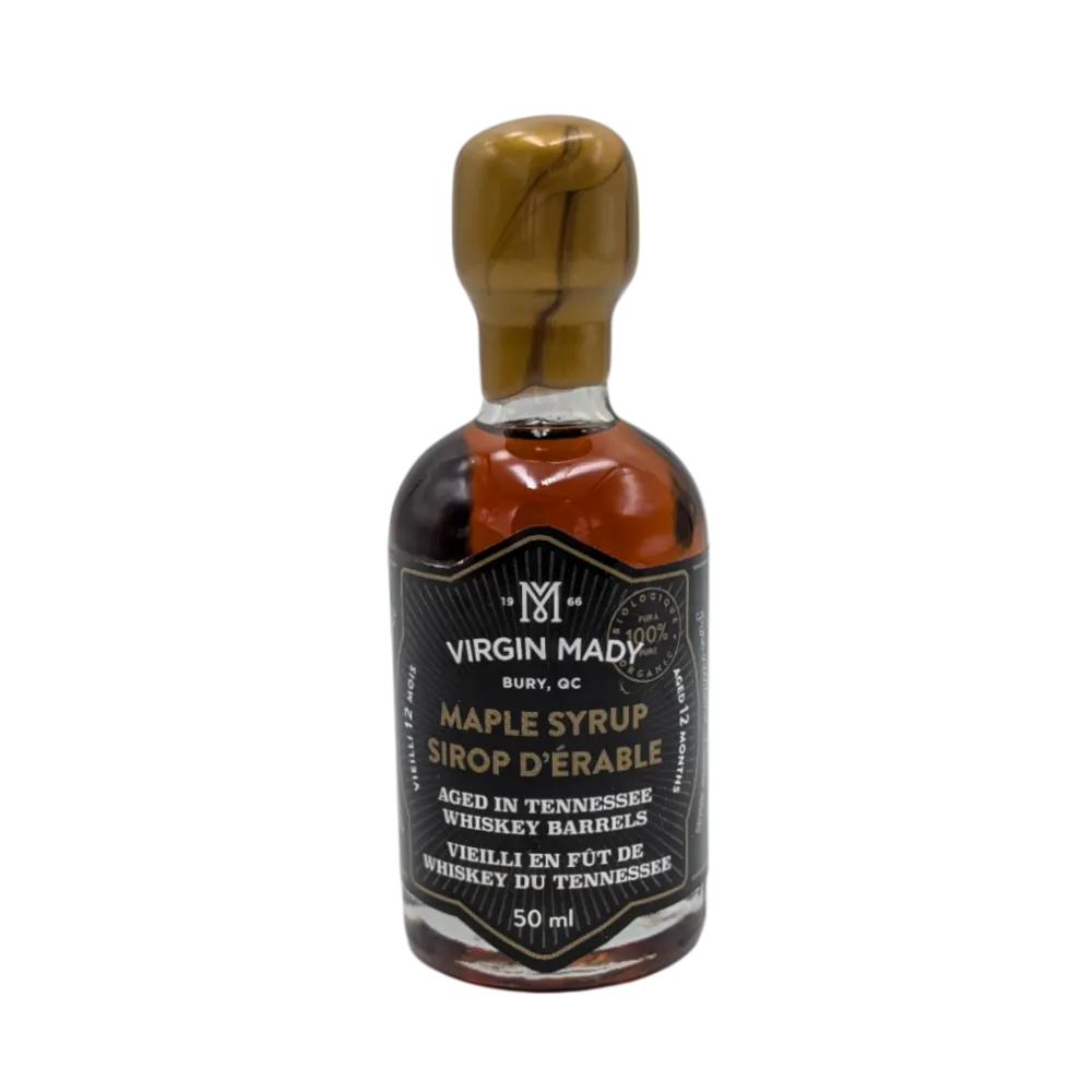 Virgin Mady - Sirop d'érable vieilli 12 mois en fût de Whiskey