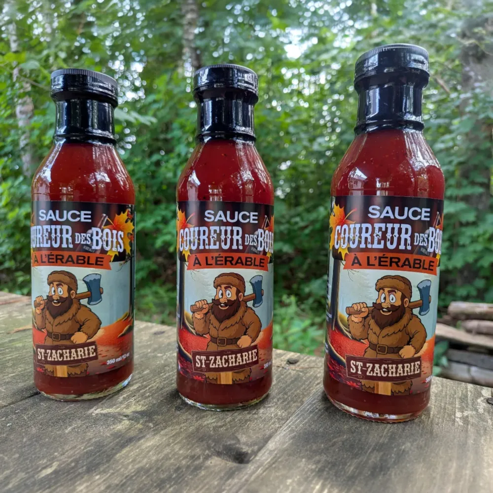 St-Zacharie - Sauce BBQ coureur des bois