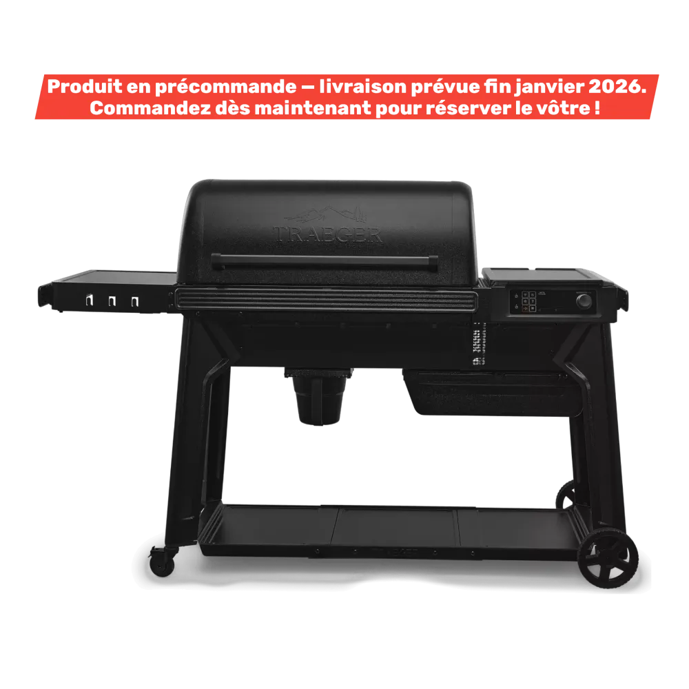 Traeger - Barbecue aux granules Woodridge Pro Noir