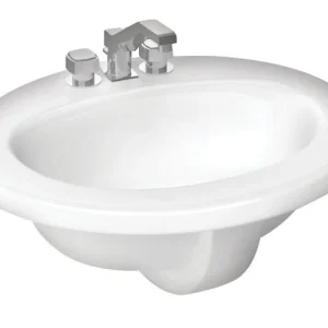 Lavabo de porcelana vítrea Cato