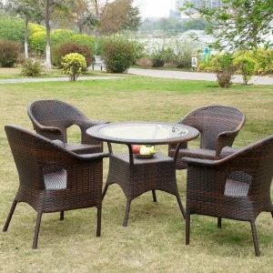 A836 RATTAN DINING SET THE HOME EXPO