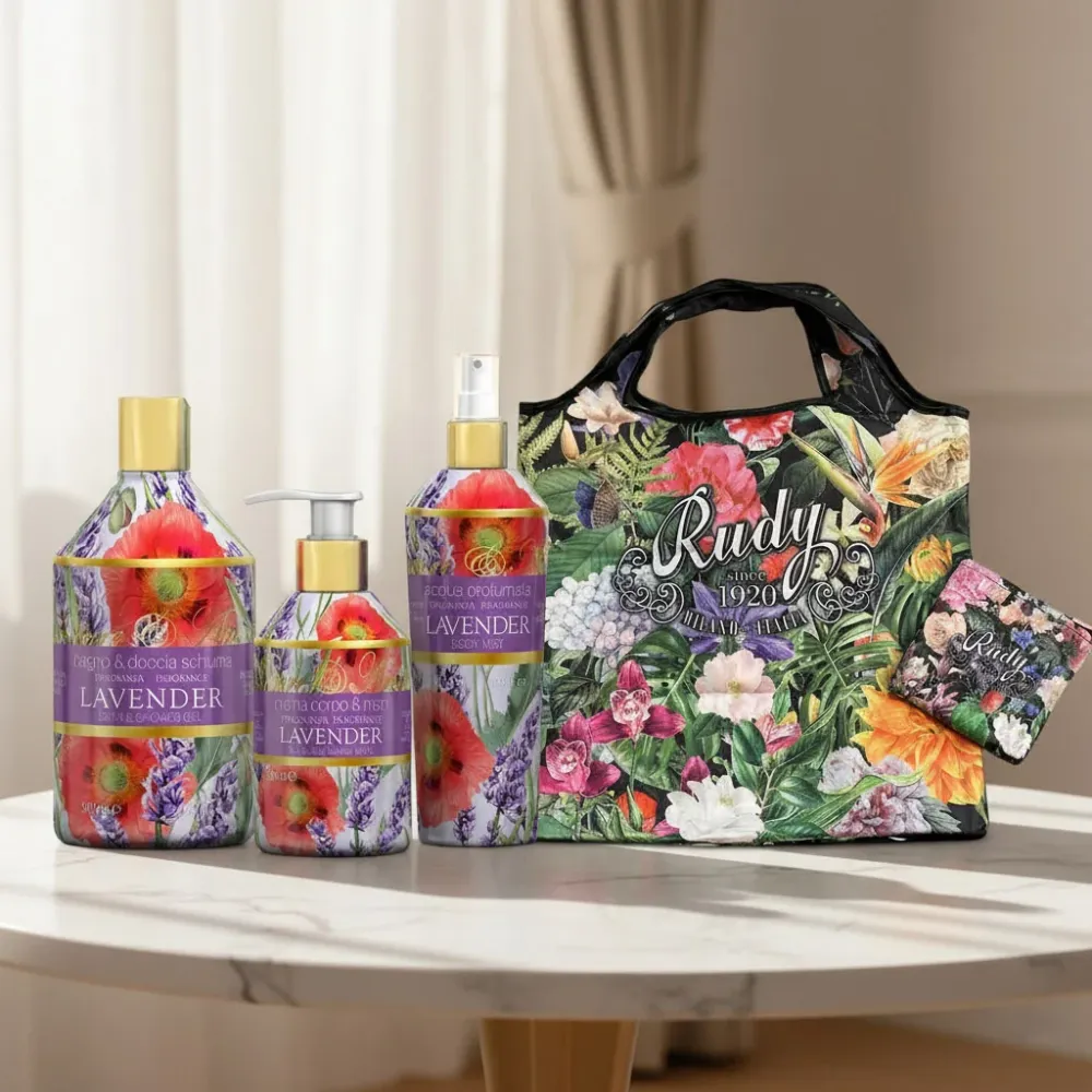 <b>Pacote Bem-estar com Lavanda</b><br>Nature & Arome<br><i>Linha Lavanda</i>