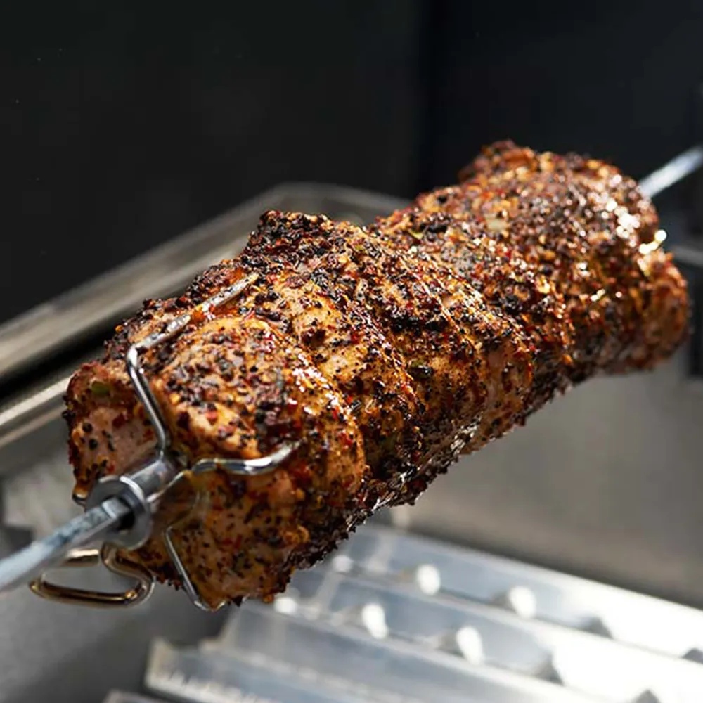 Broil King - Ensemble de rôtisserie universel de luxe