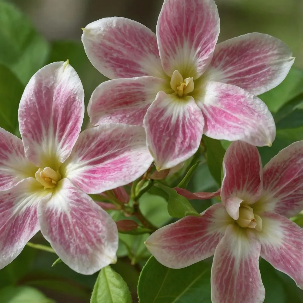 Jazmín - 6 Pzs - Jasminum 'summer Scent' - Altura 25-40cm - ⌀9cm para Jardín Moderno
