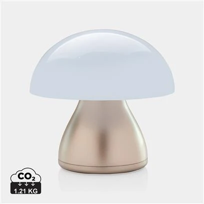 Lámpara de Mesa Sostenible Recargable y Portátil de ABS Reciclado y Aluminio Reciclado con Certificado RCS para Modificar...