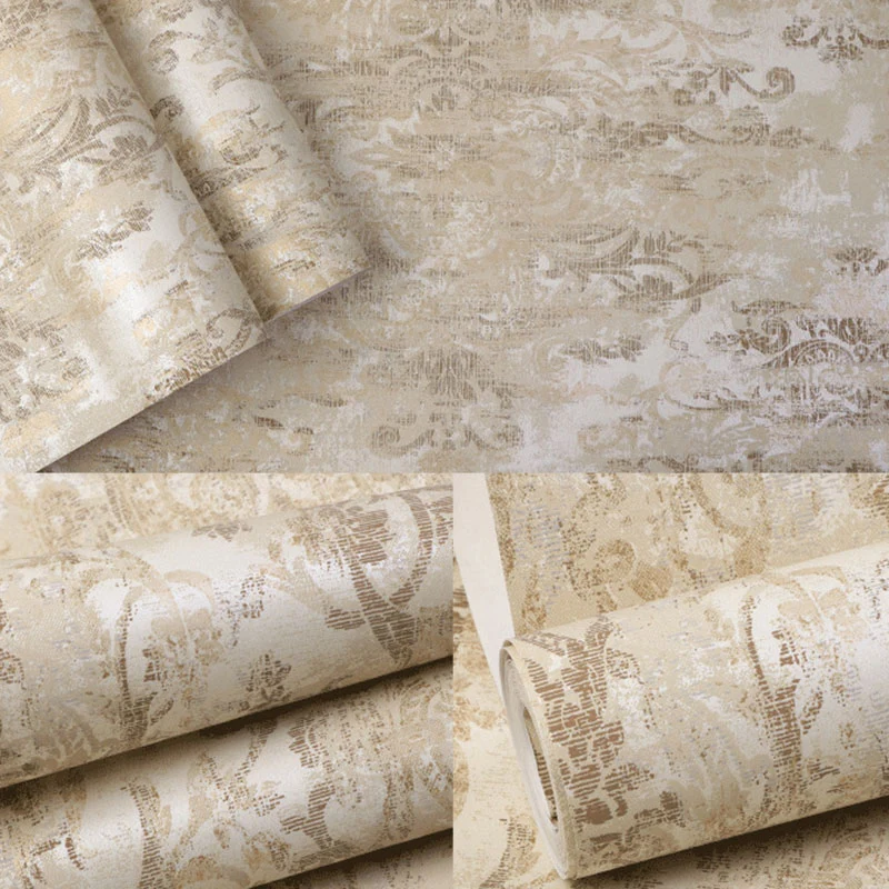 Papel pintado de flores elegante para decoración de pared de arlequín clásico, 33 pies de prolongado x 20,5 pulgadas de an...