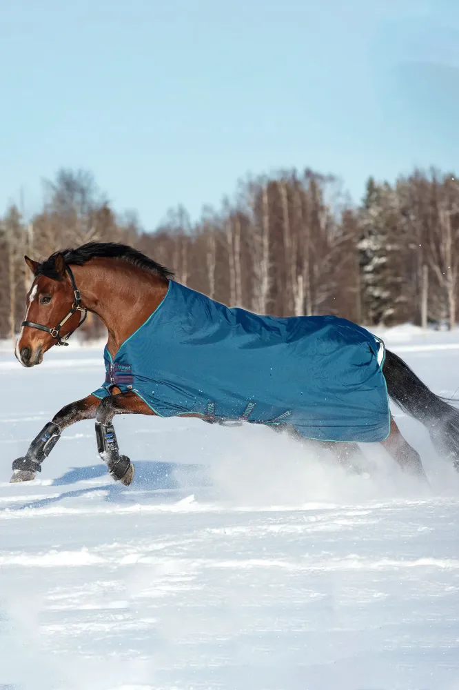 Rhino Original Vari-Layer Turnout Tapete, 250g Navy/ Grey/ Aqua blue 140