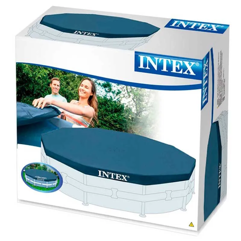 Cobertor circular Intex para piscinas Acero y Prism Frame Ø366 cm