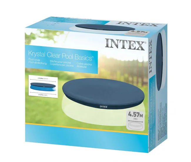 Cobertor INTEX piscina hinchable Práctico Set 457 cm