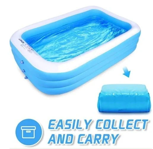 Piscina de Acero Alberca / Piscina Inflable para niños 150 x 110 cms