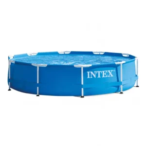 Piscina elevada intex metálico frame 305x76 cm - 4485 litros | 10' x 30' | 80cm Profundidad