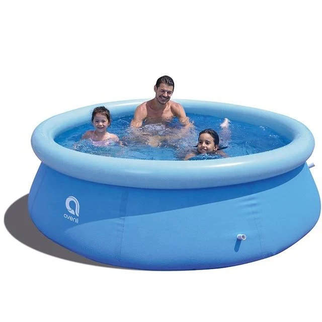 Piscina Hinchable 240 x 63 cm 2.100 L Jiliong con Escalera de Acceso