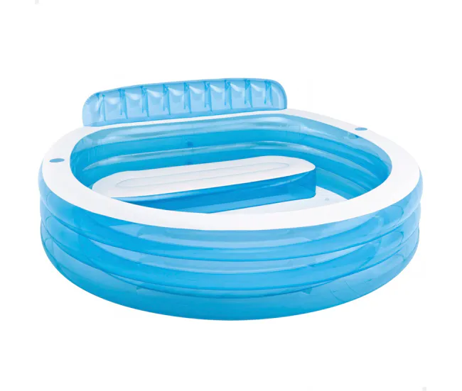 Piscina hinchable INTEX con sillón 229x218x79 cm - 590 l con Certificación de Seguridad