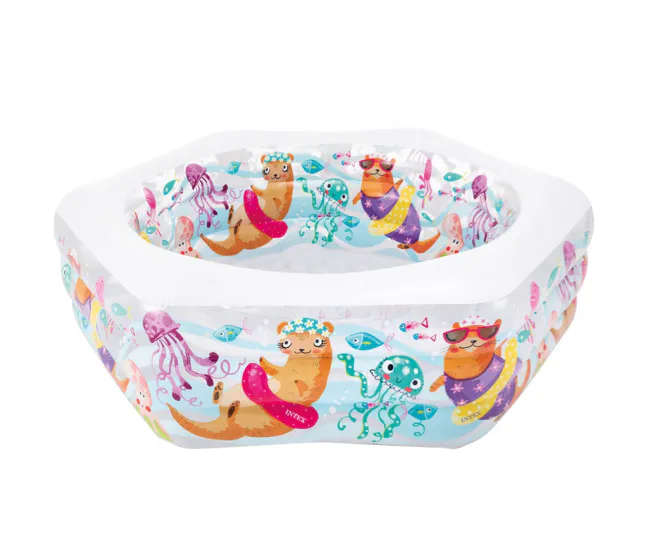 Piscina Inflable Piscina hinchable INTEX hexagonal 191x178x61 cm - 510 l