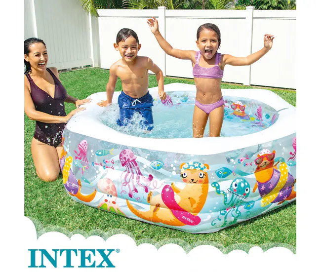 Piscina Inflable Piscina hinchable INTEX hexagonal 191x178x61 cm - 510 l