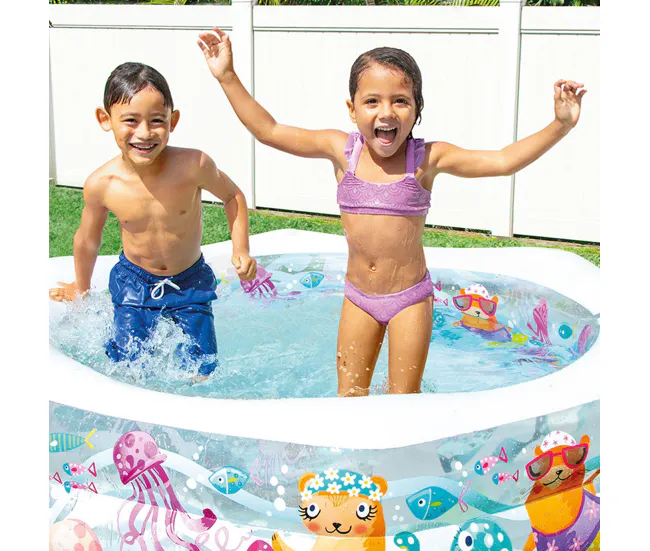 Piscina Inflable Piscina hinchable INTEX hexagonal 191x178x61 cm - 510 l