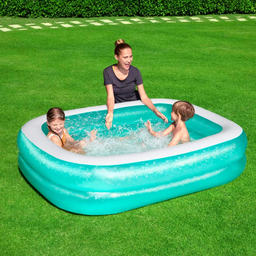 Piscina Inflable Rectangular 201x150x51cm. para Verano