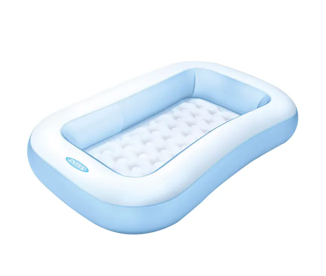 Piscina de Lona Piscina hinchable rectangular 166x100x25 cm INTEX