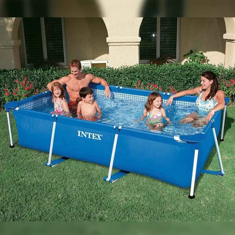 Piscina rectangular Diminuto Frame Intex familiar 28271 2282L 65x260x160 cm