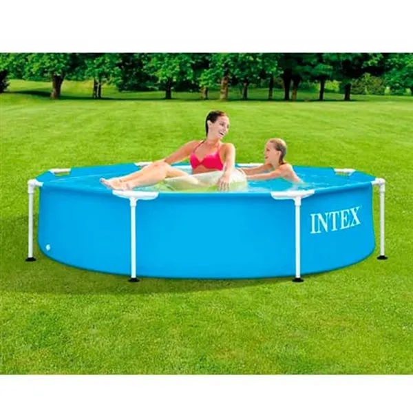 Piscina redonda Acero Frame Intex 28205NP 1828L +6A Ø244x51 cm