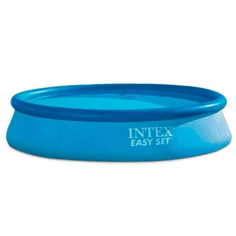 Piscina redonda hinchable Fácil Set Intex 7290L con depuradora azul Ø396x84 cm