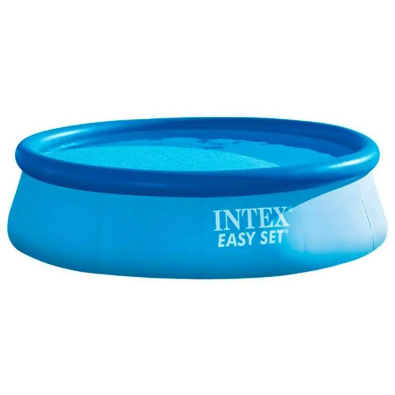 Piscina redonda hinchable Sencillo Set Intex 5621L con depuradora azul Ø366x76 cm