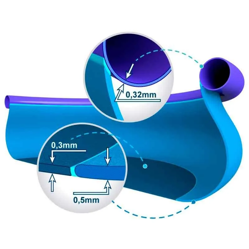 Piscina redonda hinchable Sencillo Set Intex 5621L con depuradora azul Ø366x76 cm