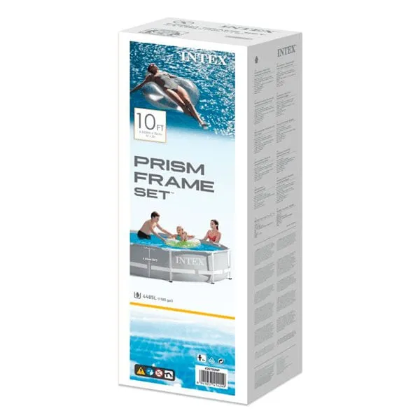 Resistente los Rayos UV Piscina redonda Prism Frame Intex 26700NP +6A 4485L Ø305x76 cm