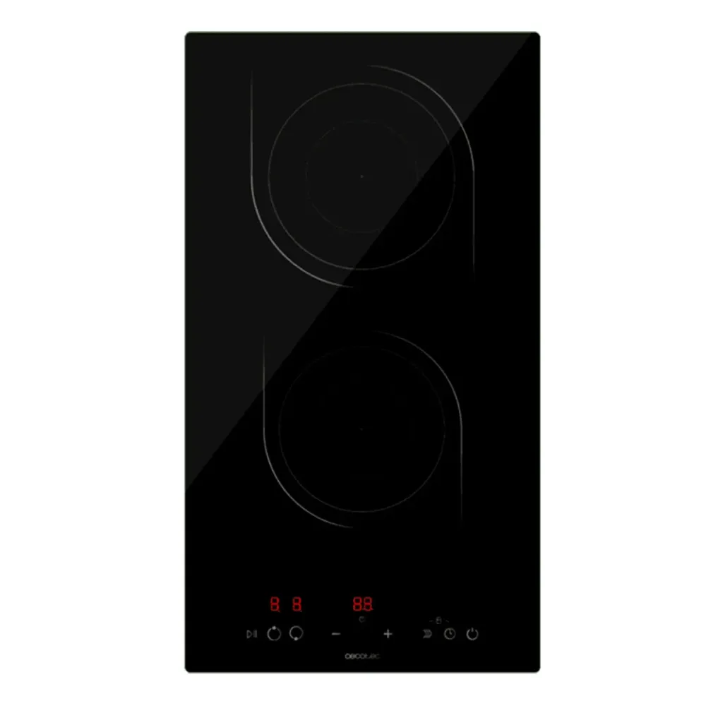 Placa de inducción Cecotec Bolero Squad I 2001 2 zonas negro con Garantí del Fabricante